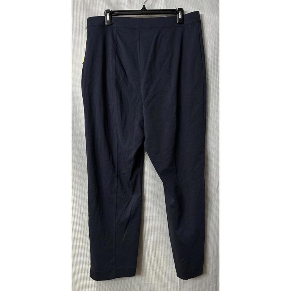 NWT Summersalt Womens Navy Blue‎ Size Zip Stretch Casual Pants Slacks Size 14